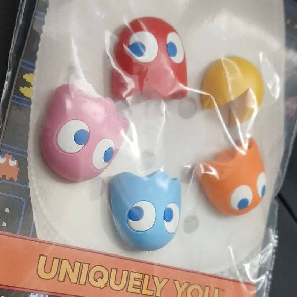 💥CROCS Pac-Man Jibbitz Charms Set - Picture 4 of 4